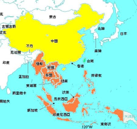 什么是东南亚？东南亚有哪些国家？东南亚国家分布地图